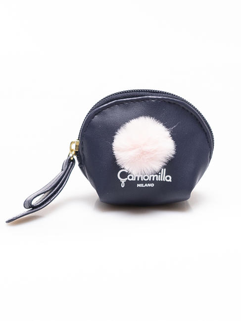 CAMOMILLA FURRY POM POM Porte-monnaie avec zip Bluedeep - Sacs et accessoires Enfants