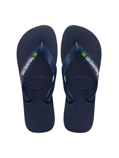 HAVAIANAS BRASIL LOGO Les tongs pour hommes navyblu - Chaussures unisexe