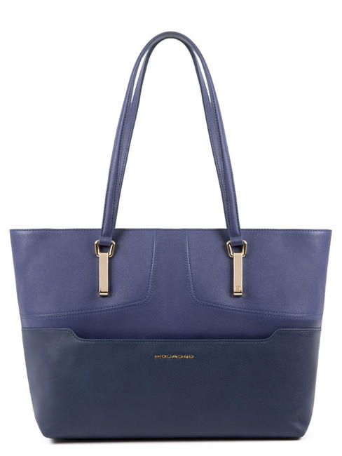 PIQUADRO  HOSAKA Sac à bandoulière, support PC 14 " bleu - Sacs pour Femme