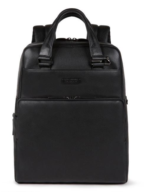 PIQUADRO MODUS SPECIAL Sac à dos en cuir pour PC15.6" et iPad®Pro12.9" Noir - Sacs à dos pour ordinateur portable