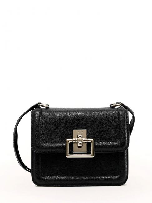 FURLA VILLA Mini sac à bandoulière en cuir Noir - Sacs pour Femme