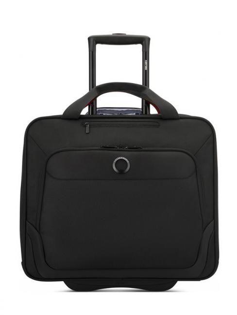 DELSEY PARVIS PLUS Chariot pilote, support pc 17" Noir - Pilot case et Sacs ordinateur à roulettes