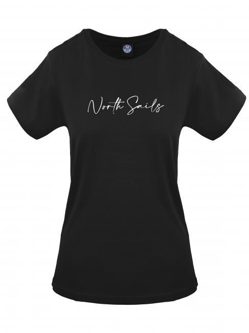 NORTH SAILS LOGO T-shirt en cotton noir - T-shirt