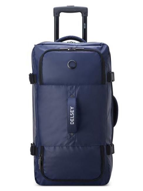 DELSEY RASPAIL Sac à roulettes de taille moyenne bleu - Valises Semi-rigides