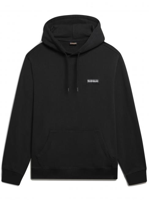 NAPAPIJRI B-MORGEX Sweat à capuche et coton micrologiste noir 041 - Pulls molletonnés