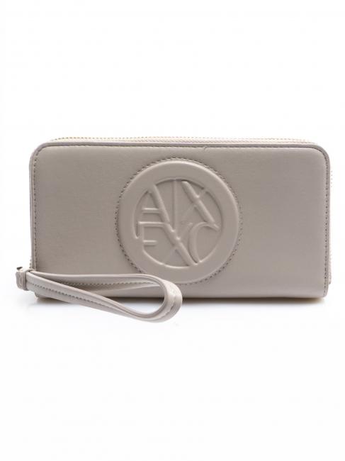 ARMANI EXCHANGE Portafoglio grande zip around Avec porte-monnaie bruit - Portefeuilles Femme