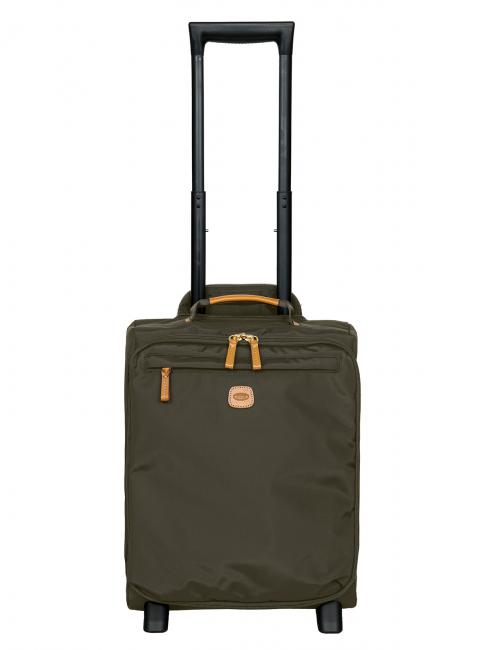 BRIC’S X-COLLECTION Chariot sous siège olive - Valises cabine