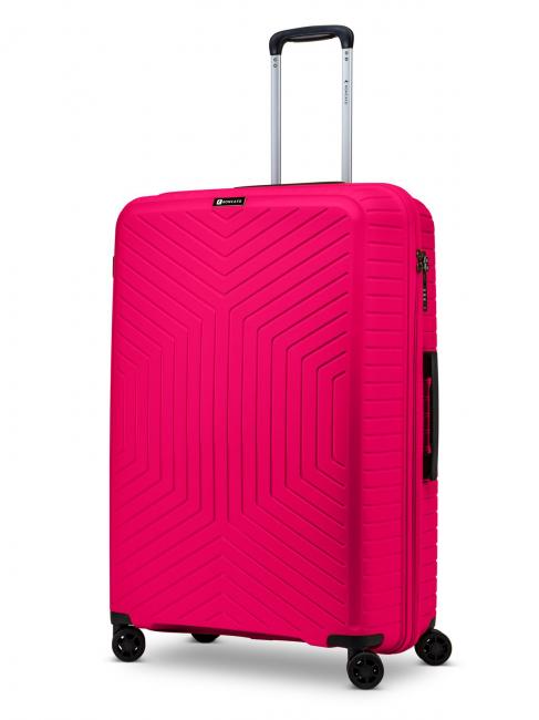 R RONCATO HEXA Chariot grande taille fuchsia - Valises Rigides