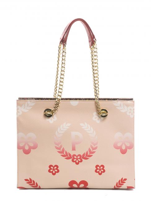 POLLINI HERITAGE  Sac shopping avec imprimé intégral multicolore/nude/rouge - Sacs pour Femme