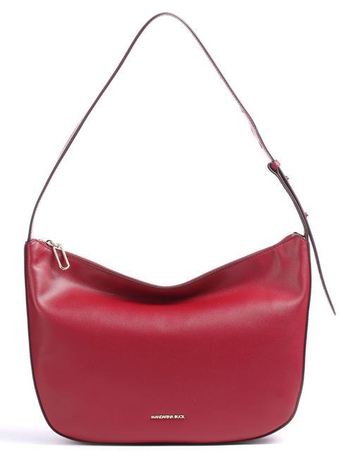 MANDARINA DUCK LUNA Sac à bandoulière en cuir Rhubarbe - Sacs pour Femme