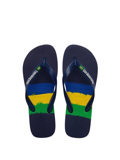 HAVAIANAS BRASIL TECH Tongs navyblu - Chaussures unisexe