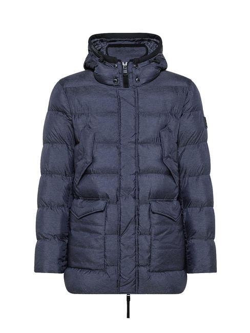 DEKKER GATO NF Parka en nylon gris foncé chiné - Doudounes homme