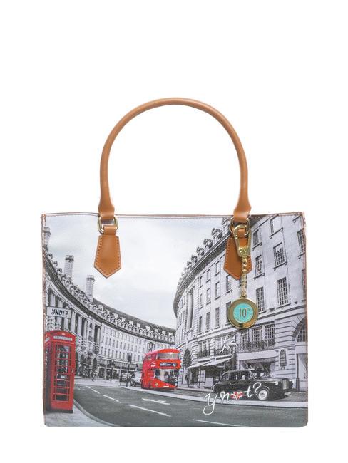 YNOT YESBAG Sac fourre-tout avec porte-clés rue régente de londres - Sacs pour Femme