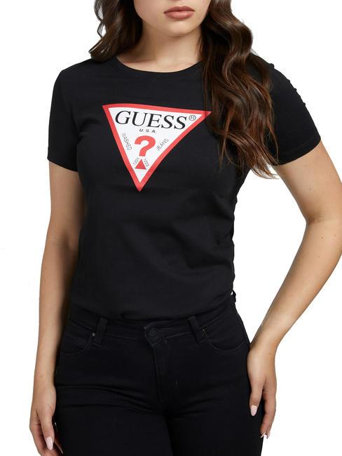 GUESS ORIGINAL LOGO T-shirt à logo jetbla - T-shirt