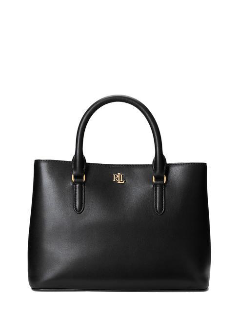 RALPH LAUREN MARCY Sac à main, avec bandoulière, en cuir noir4 - Sacs pour Femme