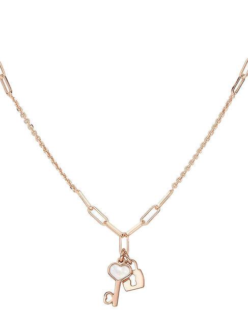 AMEN LE MADREPERLE Collier en nacre blanche Rose - Colliers