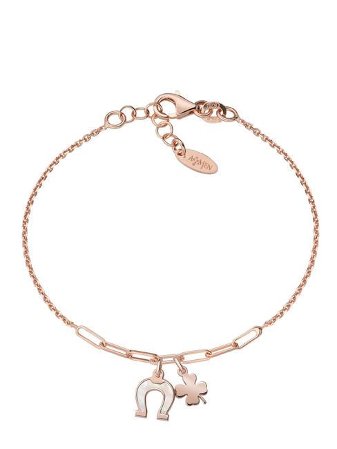 AMEN LE MADREPERLE Bracelet nacre blanche Rose - Bracelets