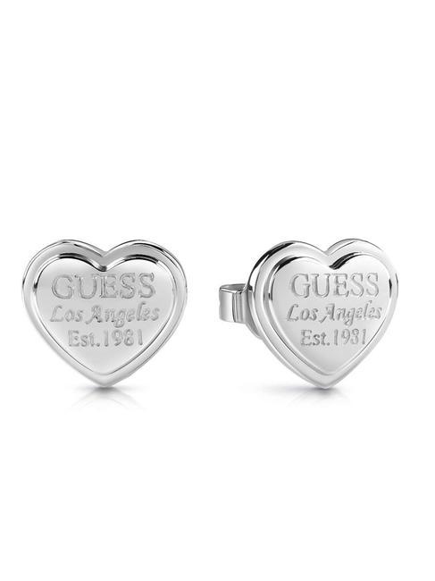 GUESS FOLLOW MY CHARM Des boucles d'oreilles ARGENT - Boucles d'oreilles