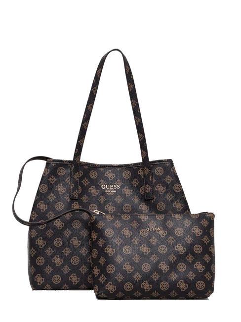 GUESS VIKKY Logo Sac d'épaule MULTI - Sacs pour Femme