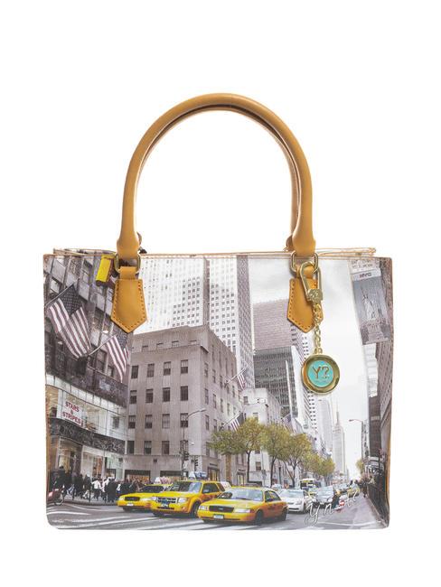 YNOT YESBAG Sac fourre-tout avec porte-clés style de rue new-yorkais - Sacs pour Femme