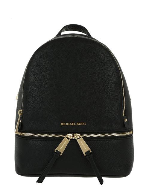 MICHAEL KORS RHEA Sac à dos en cuir noir - Sacs pour Femme