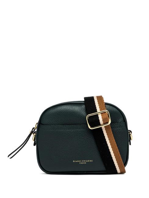 GIANNI CHIARINI NINA Sac à bandoulière pour appareil photo en cuir vert profond - Sacs pour Femme