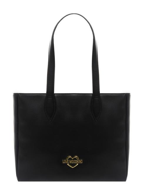 LOVE MOSCHINO HOLLIES Sac shopping à bandoulière Noir - Sacs pour Femme