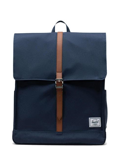 HERSCHEL CITY New Sac à dos bronzage marine - Sacs à dos pour l'École & les Loisirs