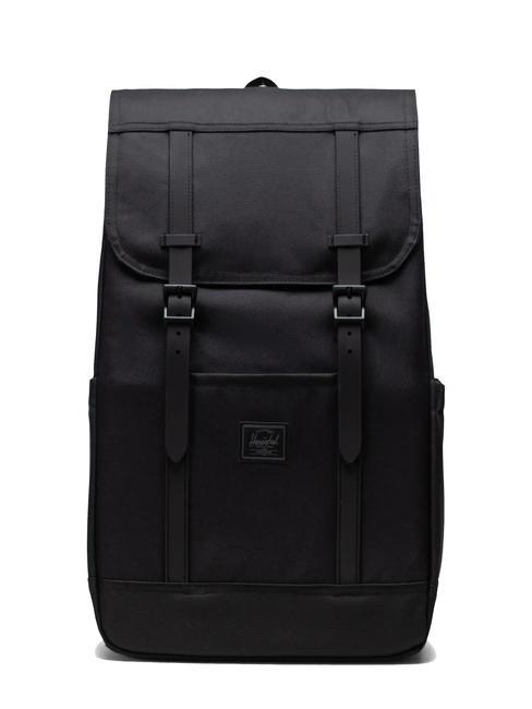 HERSCHEL RETREAT Sac à dos ton noir - Sacs à dos pour l'École & les Loisirs