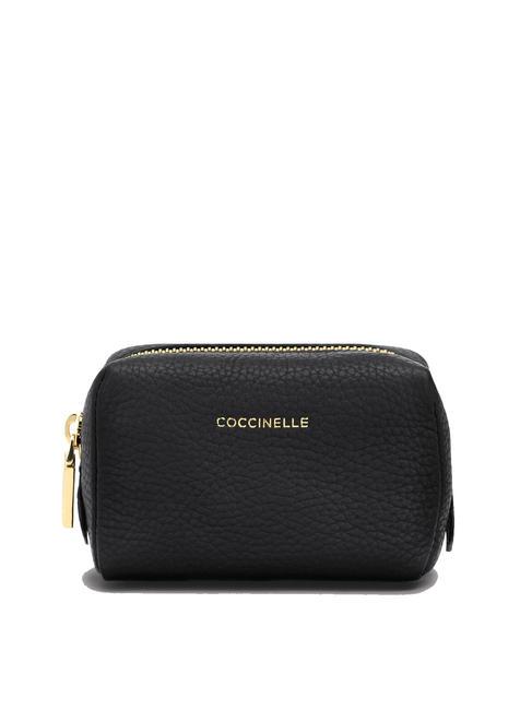 COCCINELLE TRAVEL Trousse de toilette en cuir Noir - Trousses