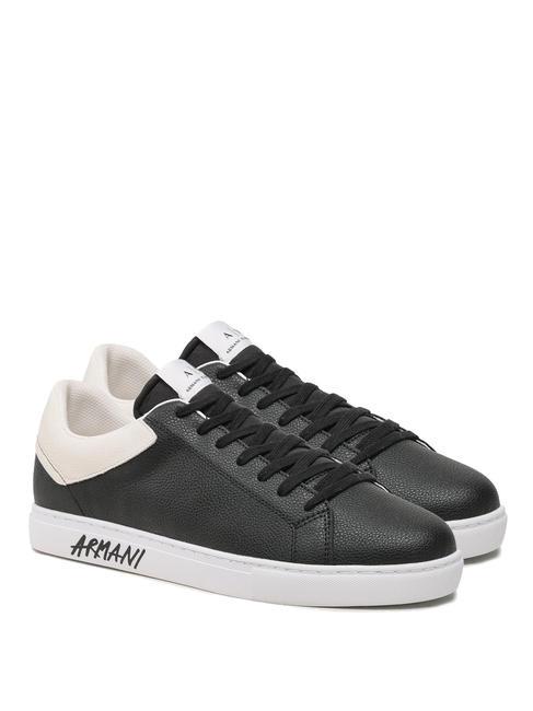 ARMANI EXCHANGE Sneaker pelle Baskets bla / de quoi - Chaussures Femme