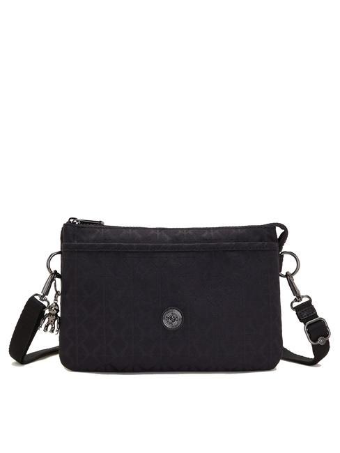 KIPLING RIRI Mini sac plat qvc noir signature - Sacs pour Femme