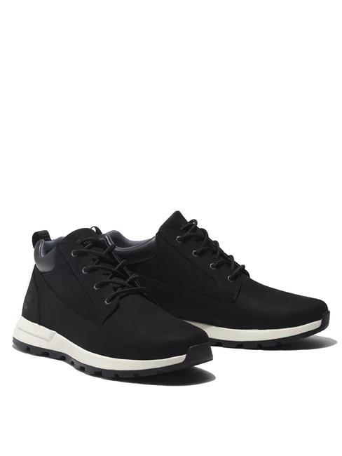 TIMBERLAND CHUKKA KILLINGTON Chaussure à lacets en cuir nubuck NOIR - Chaussures Homme