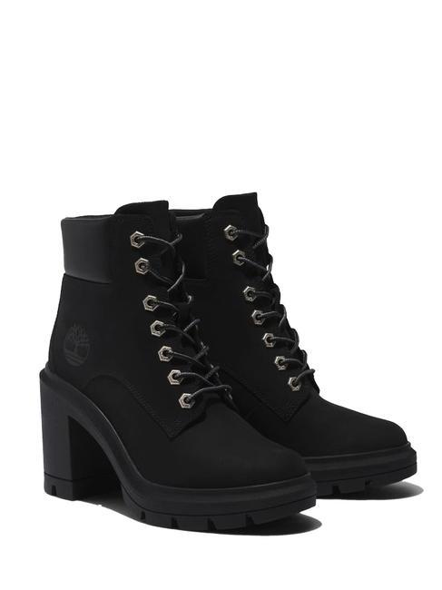 TIMBERLAND ALLINGTON Botte haute à lacets en nubuck Jetblack - Chaussures Femme