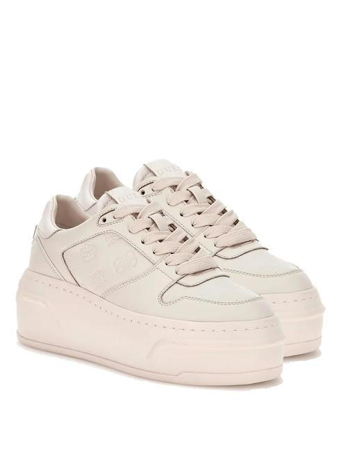 GUESS NOLDE Baskets blanc d'hiver - Chaussures Femme