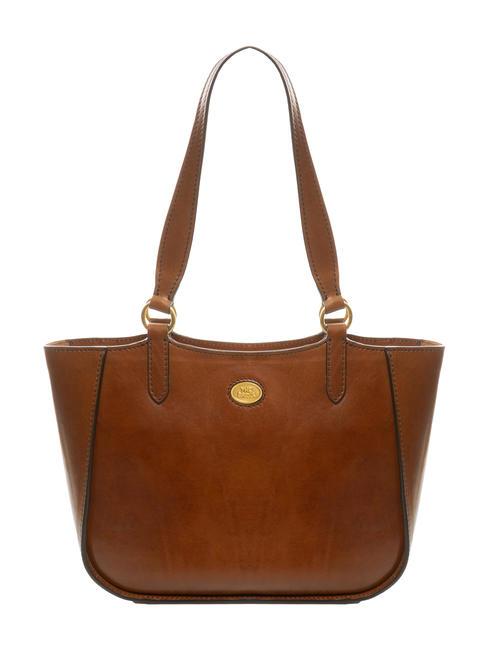 THE BRIDGE DORA Sac cabas en cuir MARRON - Sacs pour Femme