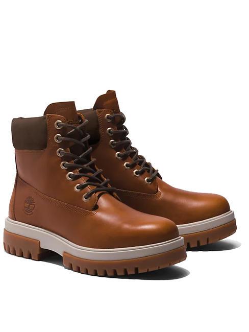 TIMBERLAND ARBOR ROAD Bottine en cuir Cognac - Chaussures Homme