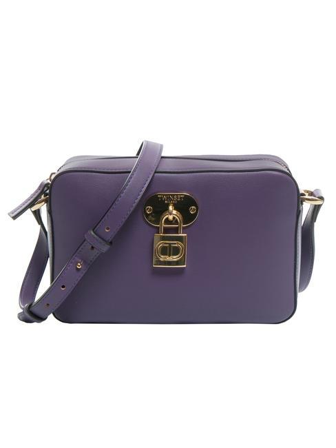 TWINSET T LOCK Sac d'épaule violet - Sacs pour Femme