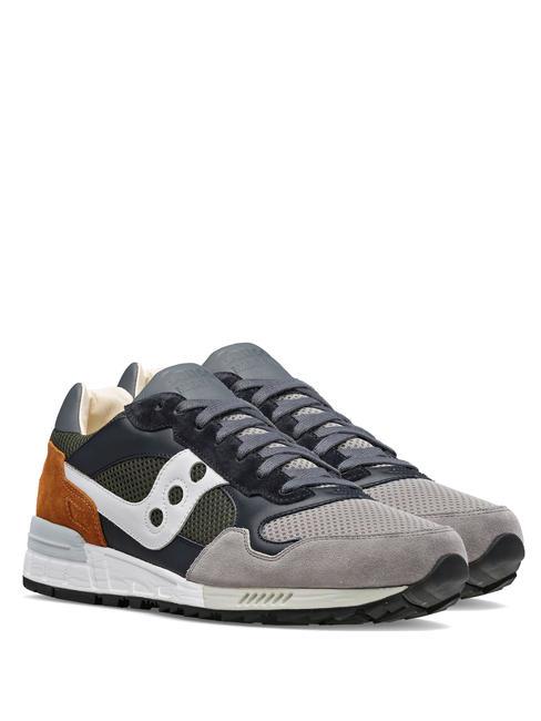 SAUCONY SHADOW 5000 Baskets vert blanc - Chaussures unisexe