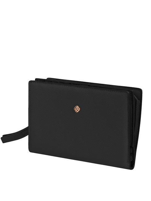 SAMSONITE CHROMATE Portefeuille avec porte-monnaie NOIR - Portefeuilles Femme