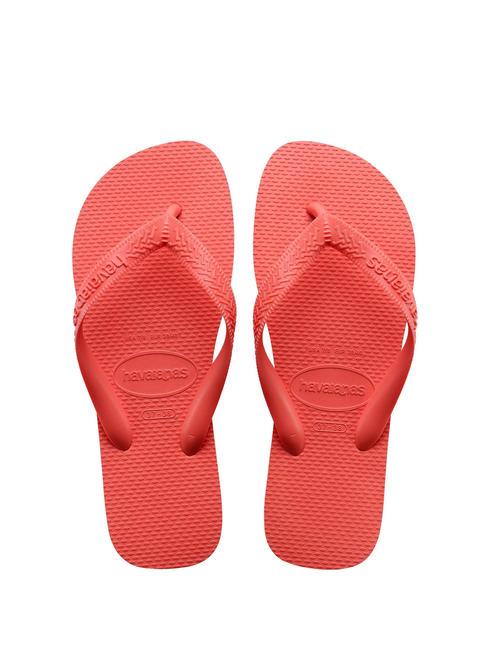 HAVAIANAS tongs TOP saumon - Chaussures unisexe