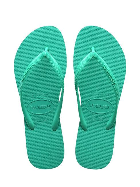 HAVAIANAS Tongs HAVAINAS SLIM vert virtuel - Chaussures Femme