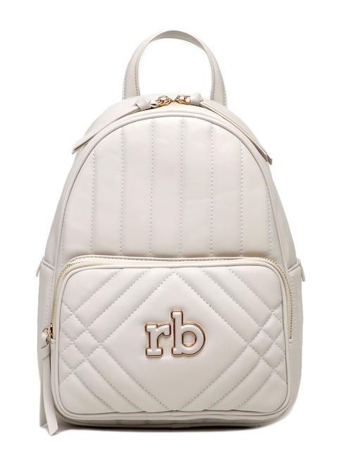 ROCCOBAROCCO DEA Sac à dos avec poche blanc - Sacs pour Femme