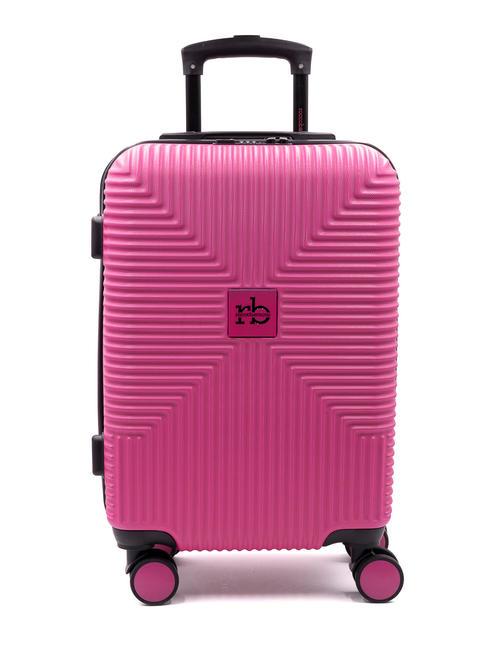 ROCCOBAROCCO ADVENTURE Chariot de taille moyenne fuchsia - Valises Rigides