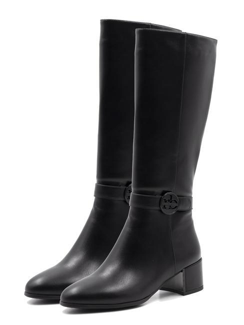 ROCCOBAROCCO RB LOGO ROUND Bottes à talons hauts noir - Chaussures Femme