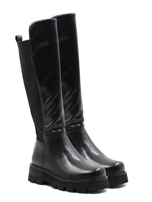 ROCCOBAROCCO PLATFORM Bottes hautes noir - Chaussures Femme