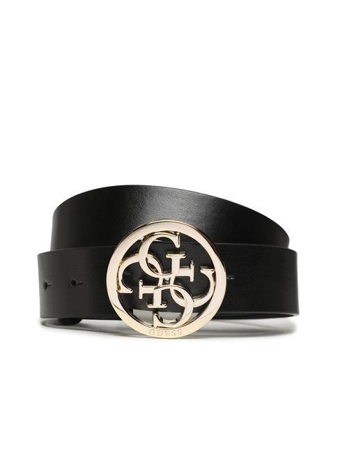 GUESS 4G LOGO Ceinture raccourcissable NOIR - Ceintures