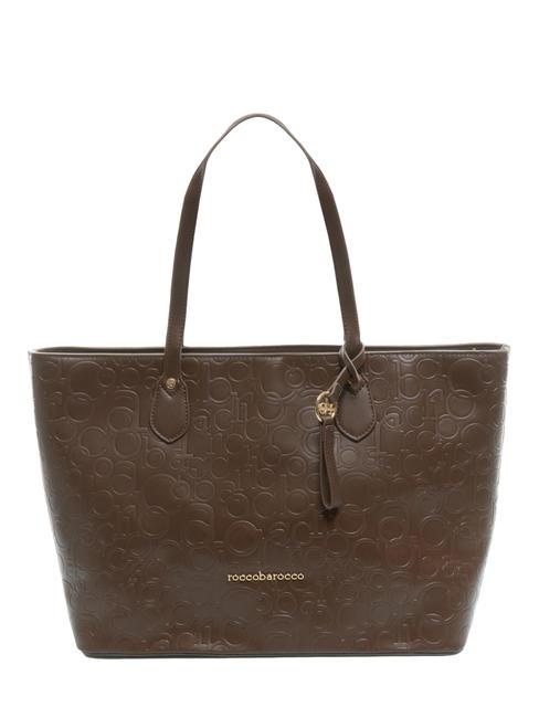 ROCCOBAROCCO BELLA Grand sac de courses chocolat - Sacs pour Femme