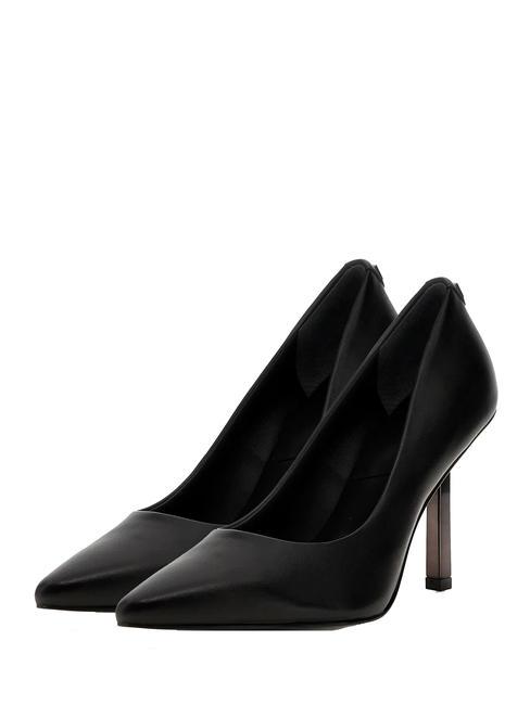 GUESS CIANCI Décolleté haut en cuir NOIR - Chaussures Femme