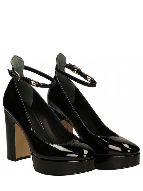 GUESS TEMIS Escarpins vernis à bride NOIR - Chaussures Femme